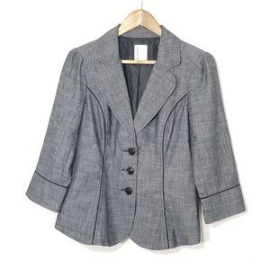 2️⃣ for 🔟 Smart Set | Heather Gray 3/4 Sleeve Blazer Jacket